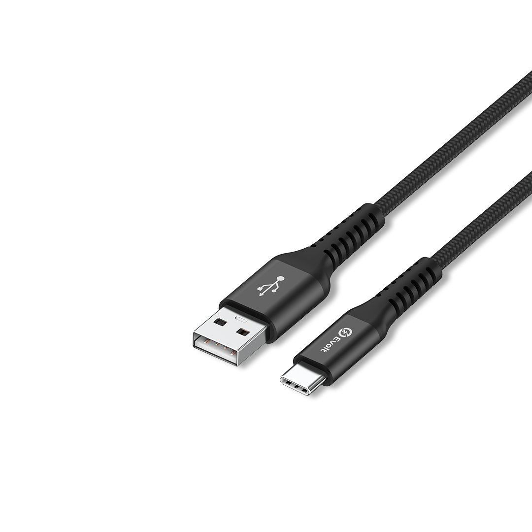 CBL-300 USB A To Type-C Charge And Sync Cable 1.2M